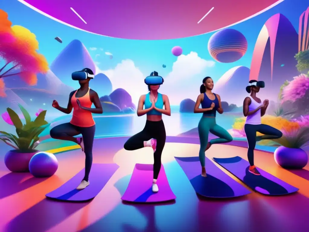 Experiencia de ejercicio inmersiva en VR