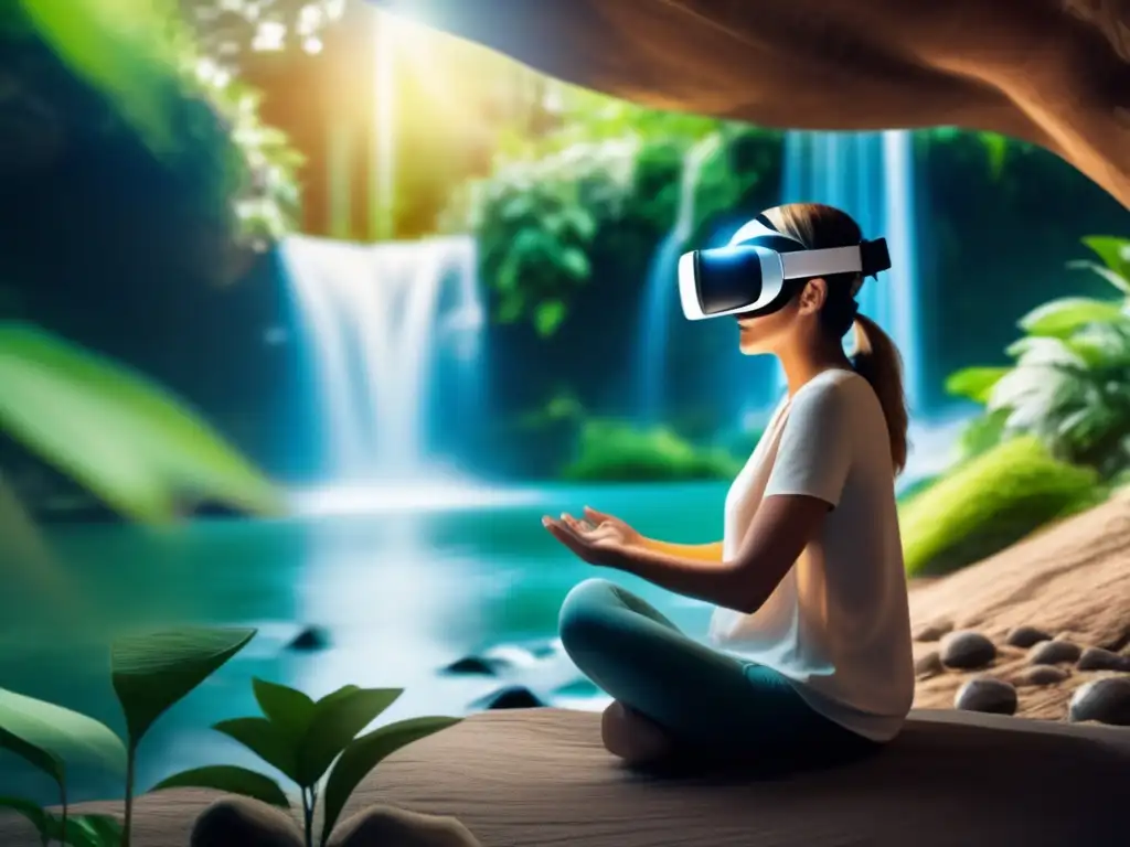 Realidad virtual para la tranquilidad: Un oasis mental