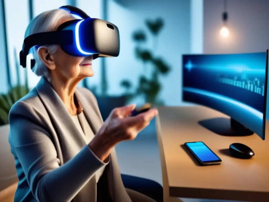 Estimulación cognitiva en adultos mayores con realidad virtual